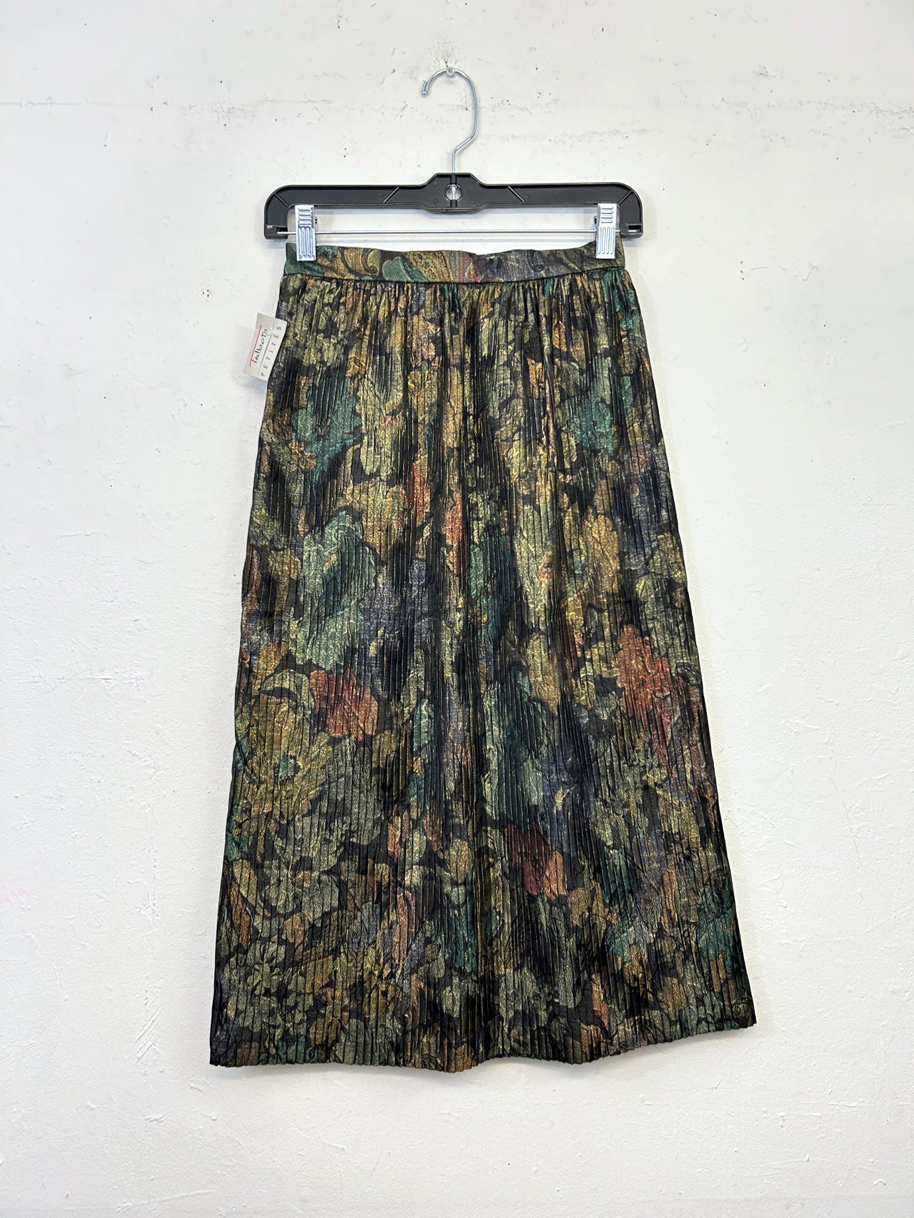 Talbots Lame Floral Skirt