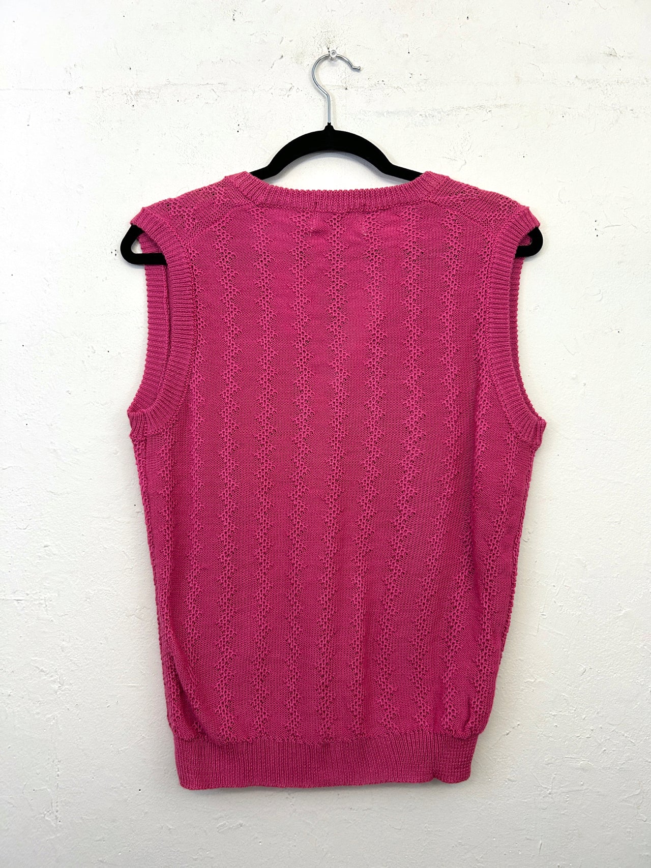 Wye Oaks Sweater Vest - Pink (Deadstock)