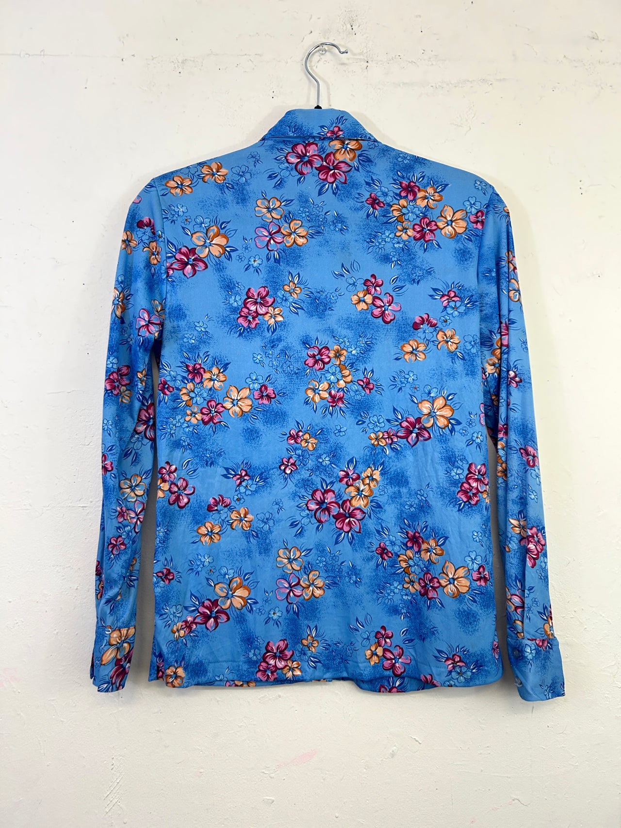 Floral 70s Blouse