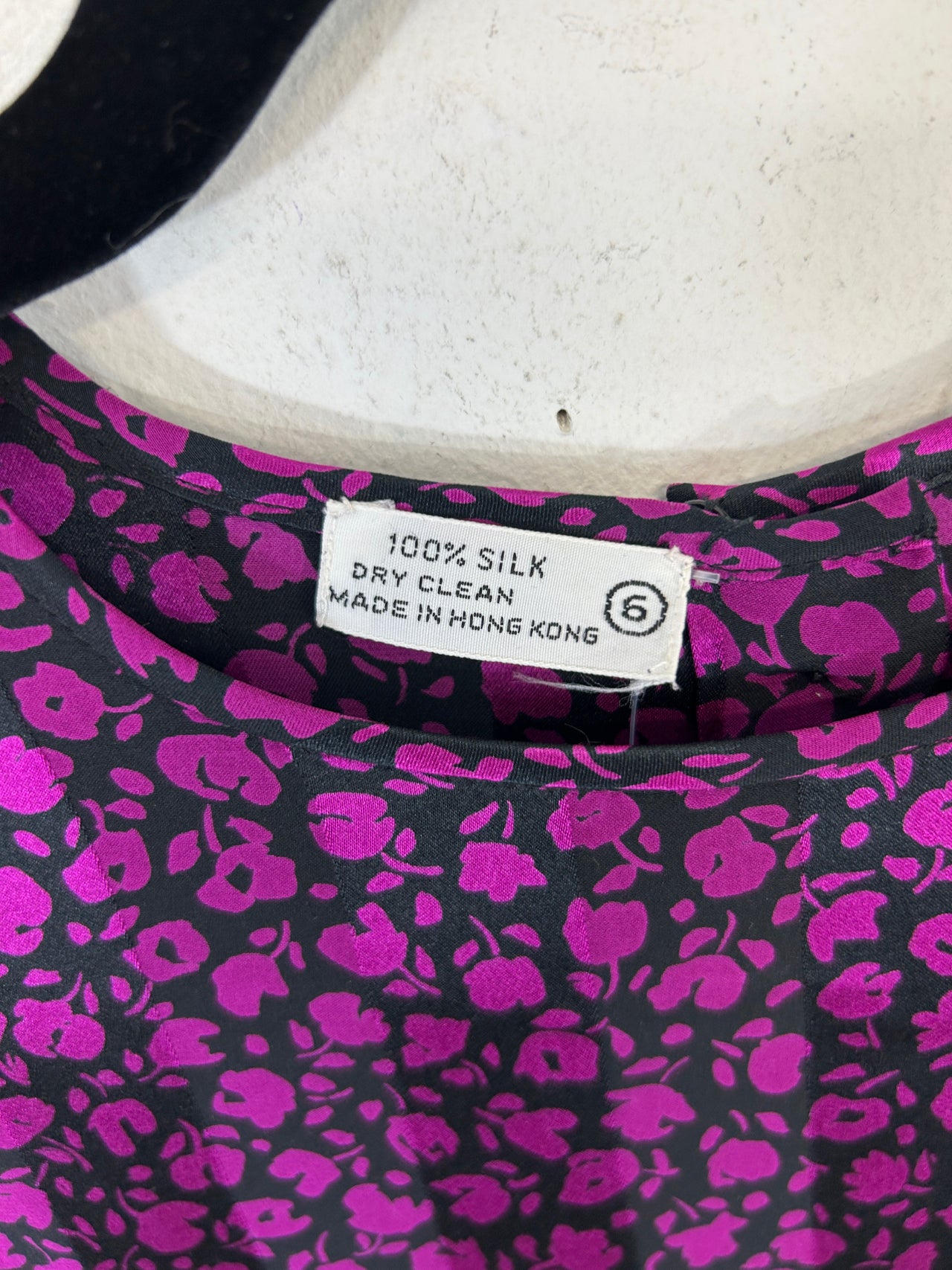 100% Silk Floral Blouse