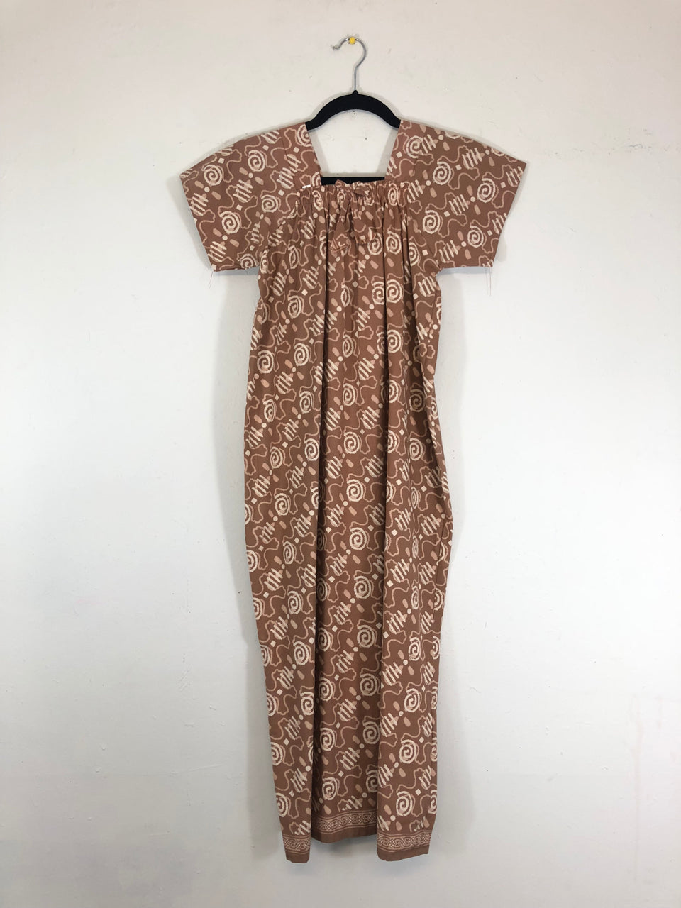 Tan Spirals Dress