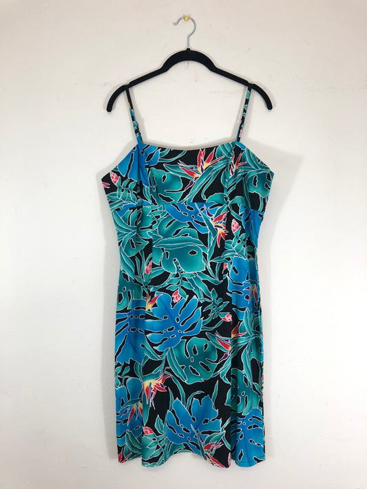 Hilo Hattie Hawaiian Strappy Dress