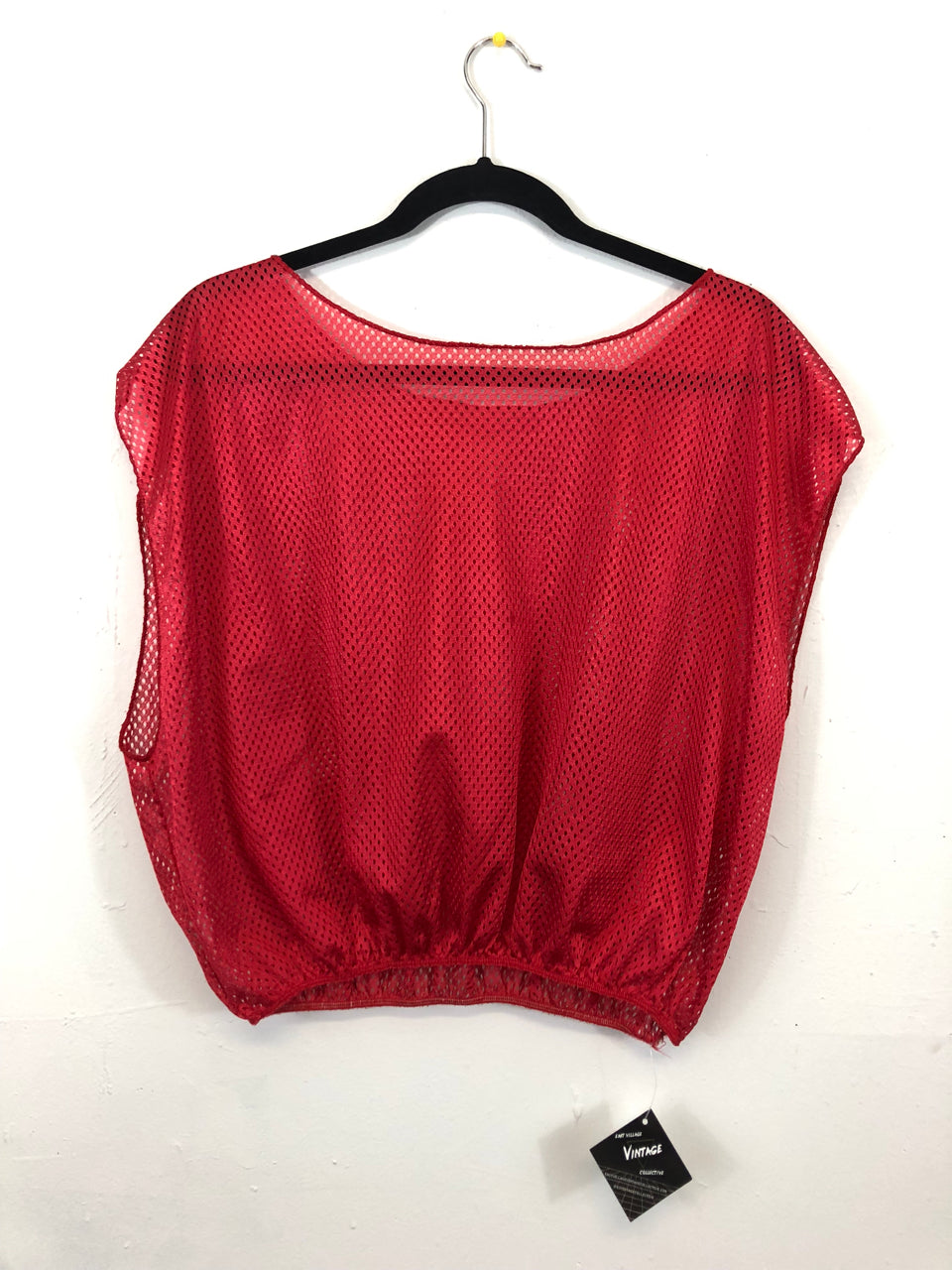 Red Mesh Top