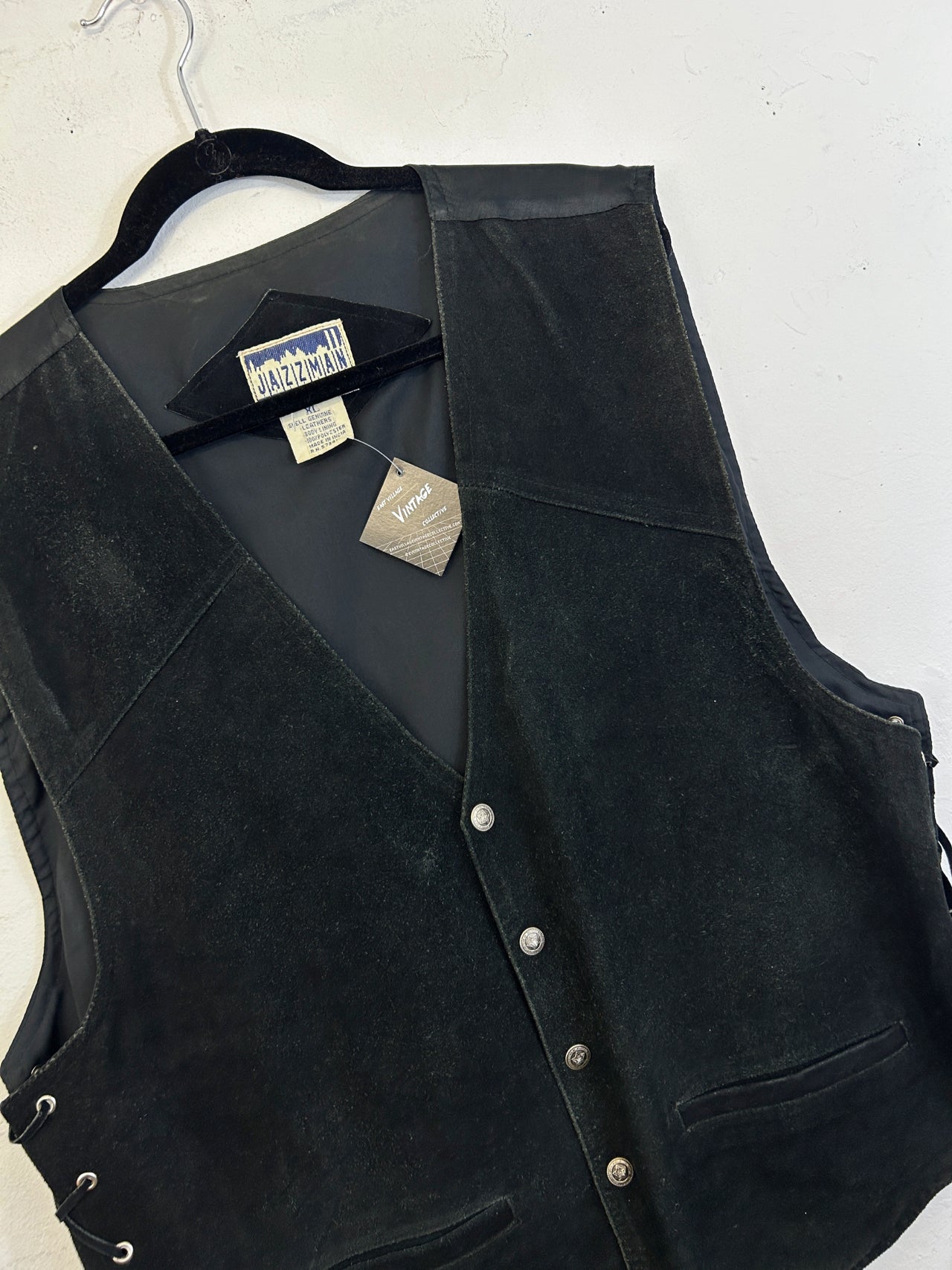 Jazzman Sportswear Suede Vest