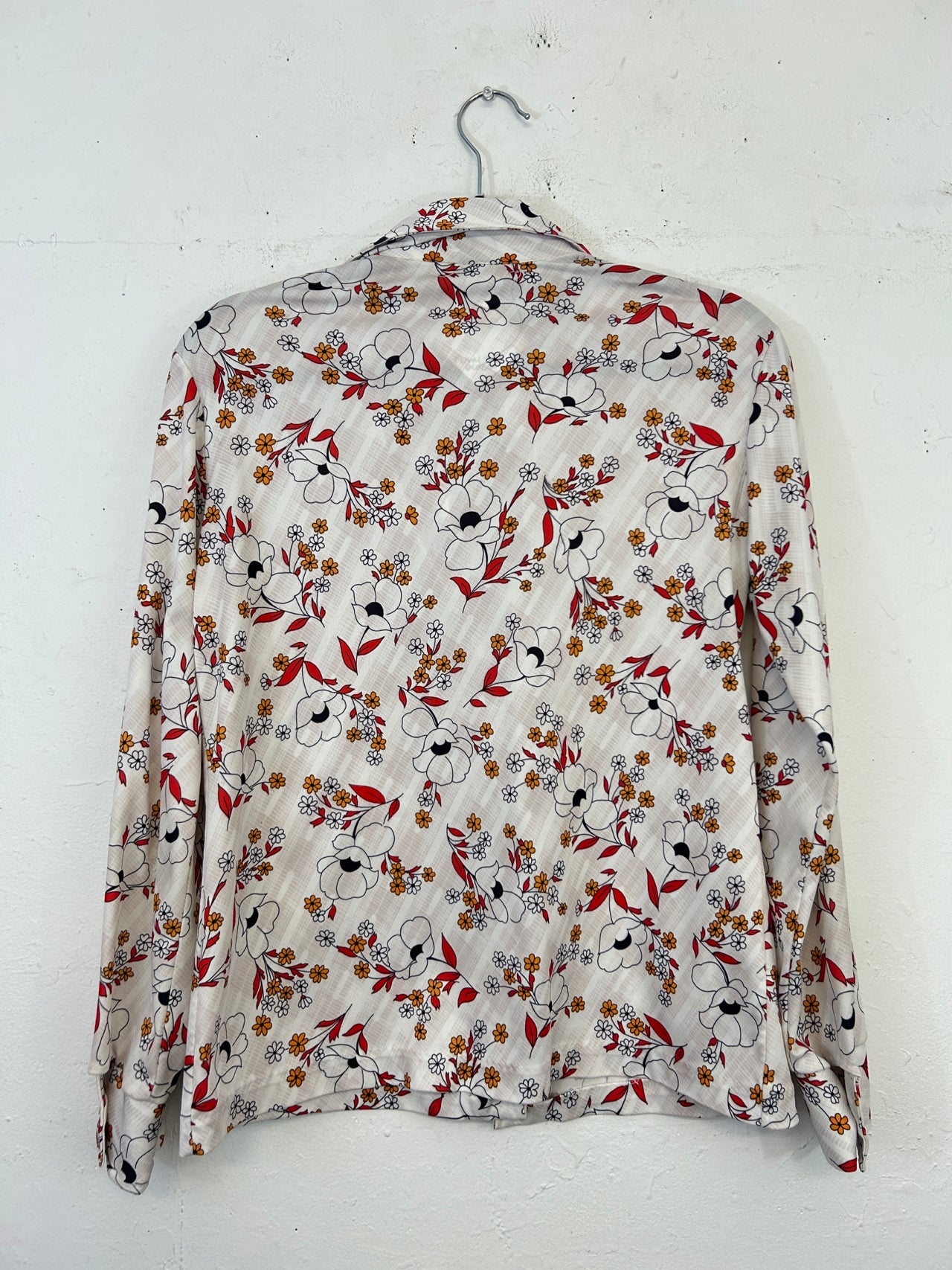 Floral 70s Blouse