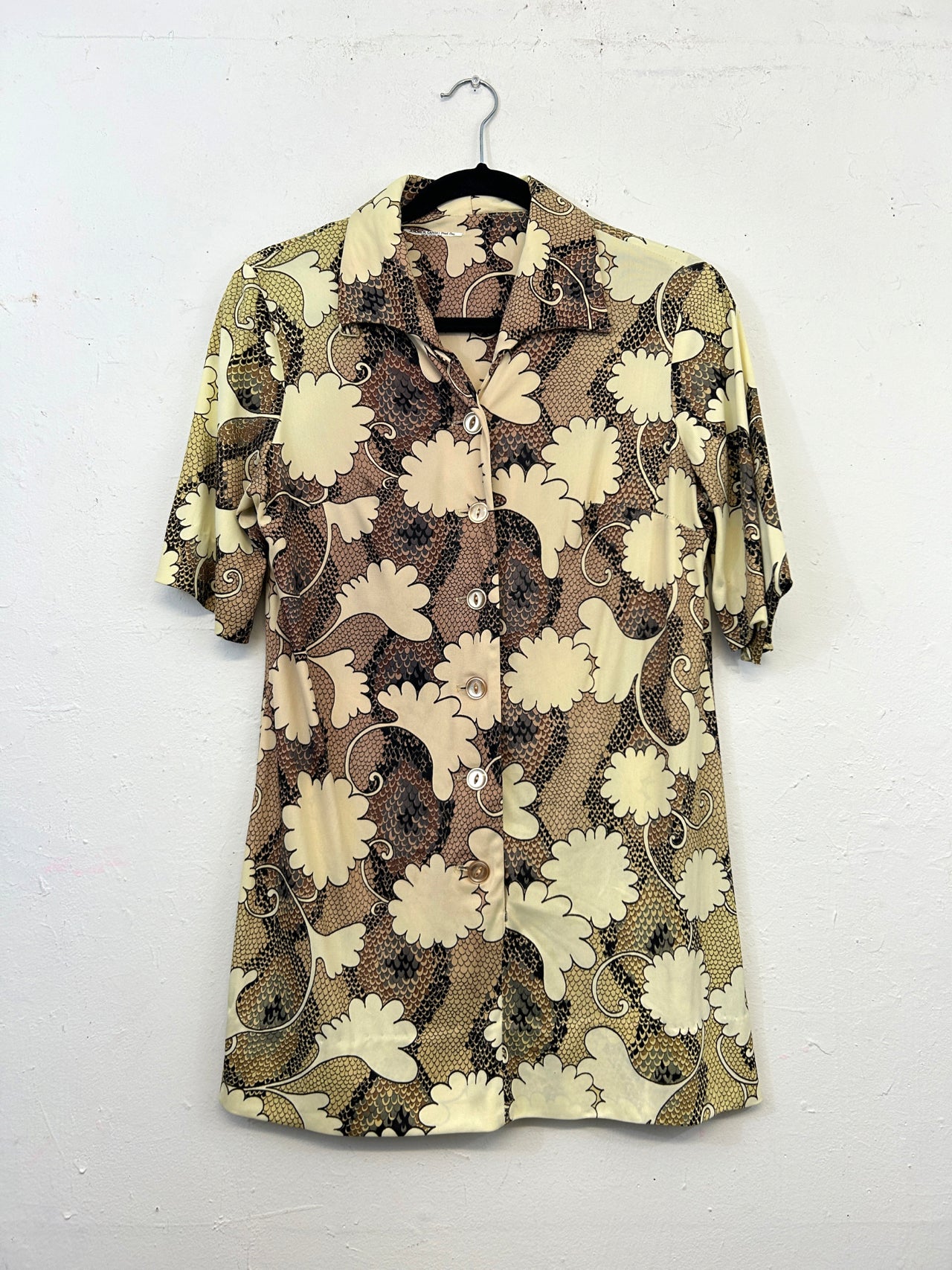 70s Printed Top