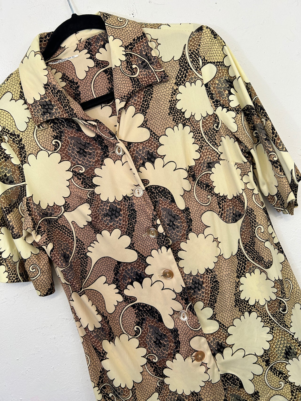 70s Printed Top