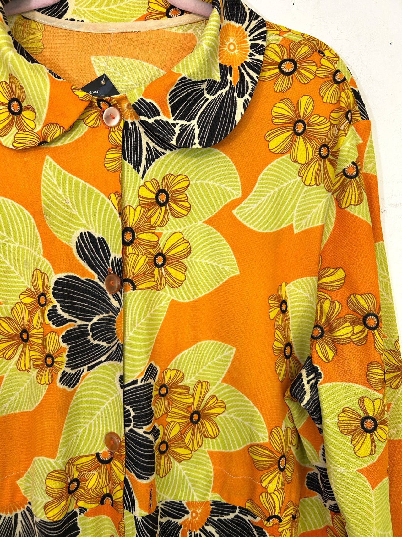 70s Hawaiian Maxi Dress