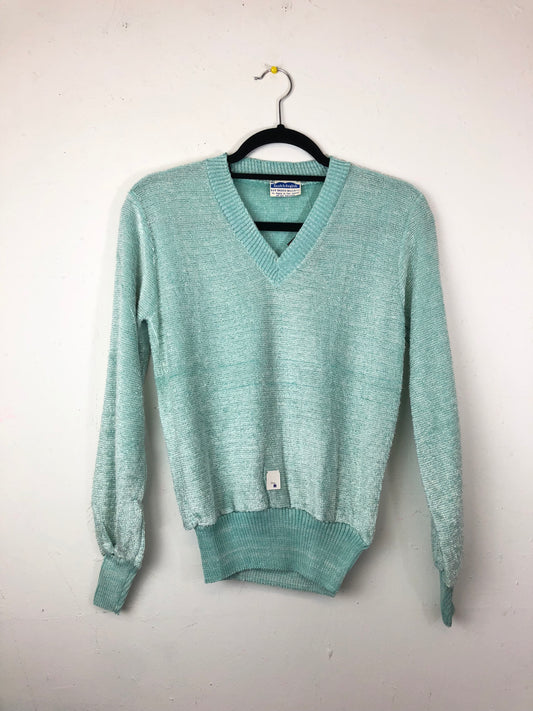 Miss Scotch English V-Neck Sweater (Deadstock)