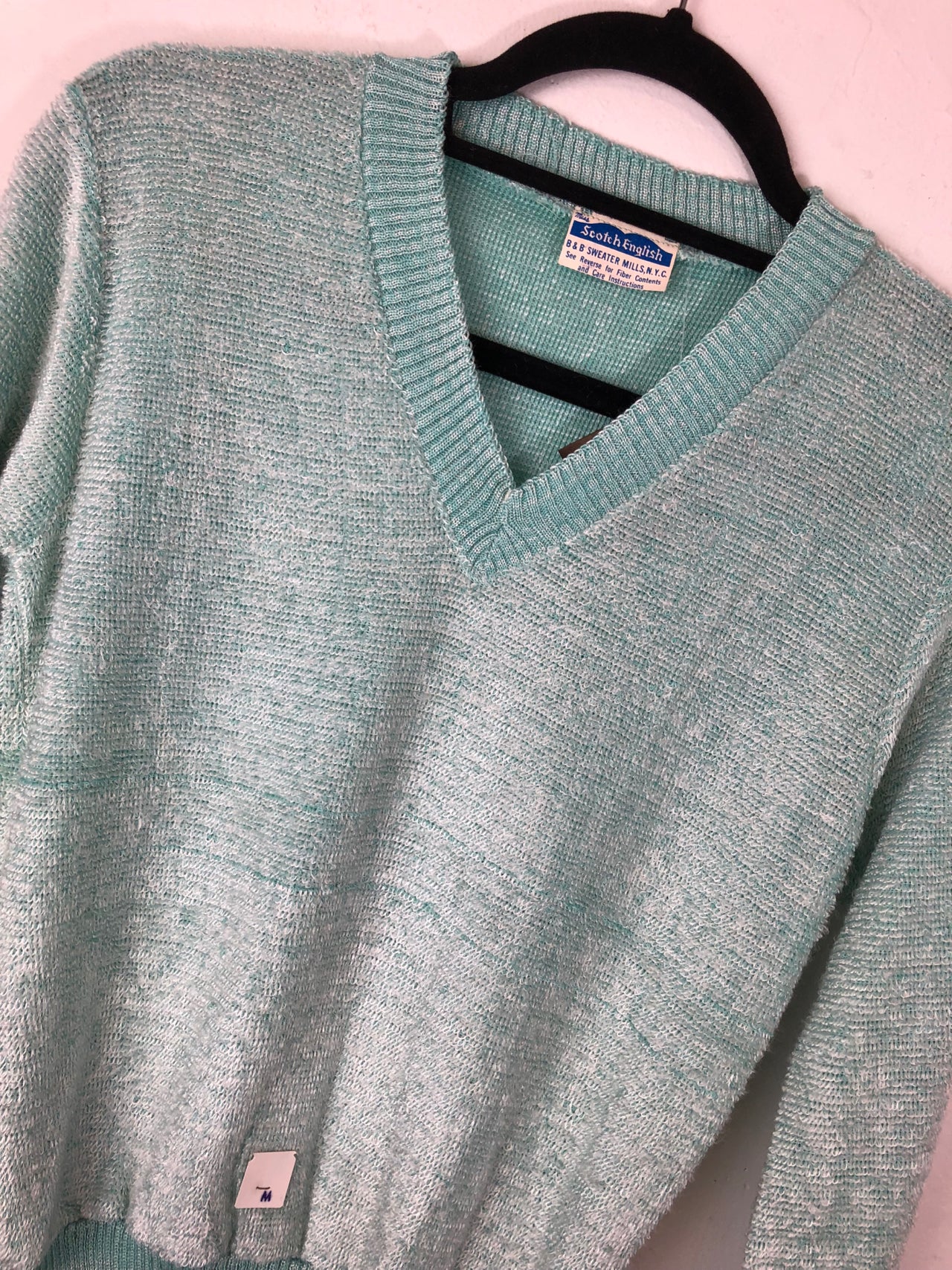 Miss Scotch English V-Neck Sweater (Deadstock)