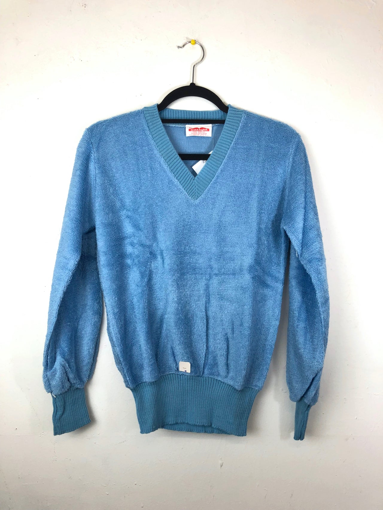 Miss Scotch English V-Neck Sweater (Deadstock)