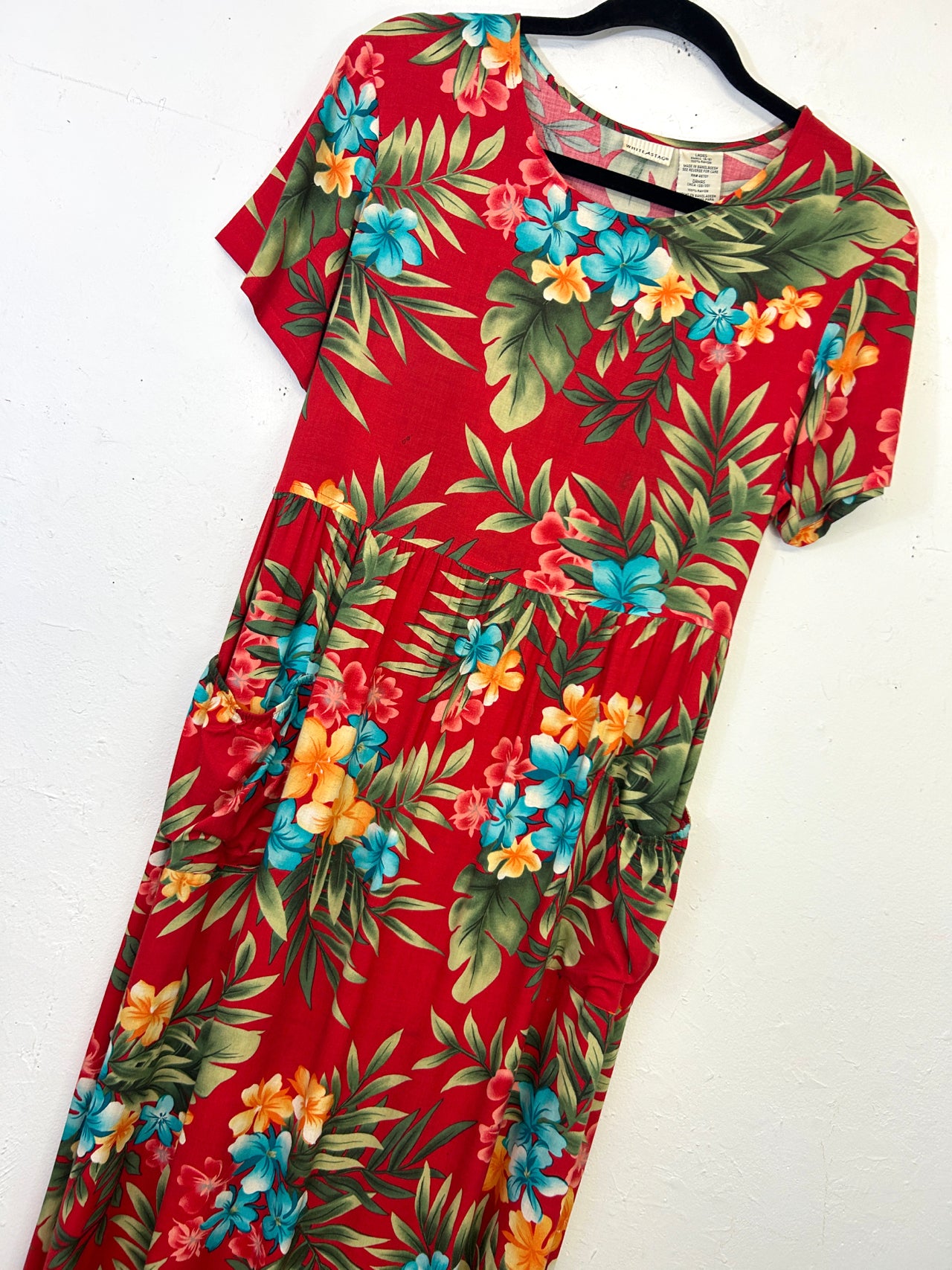 White Stag Floral Dress
