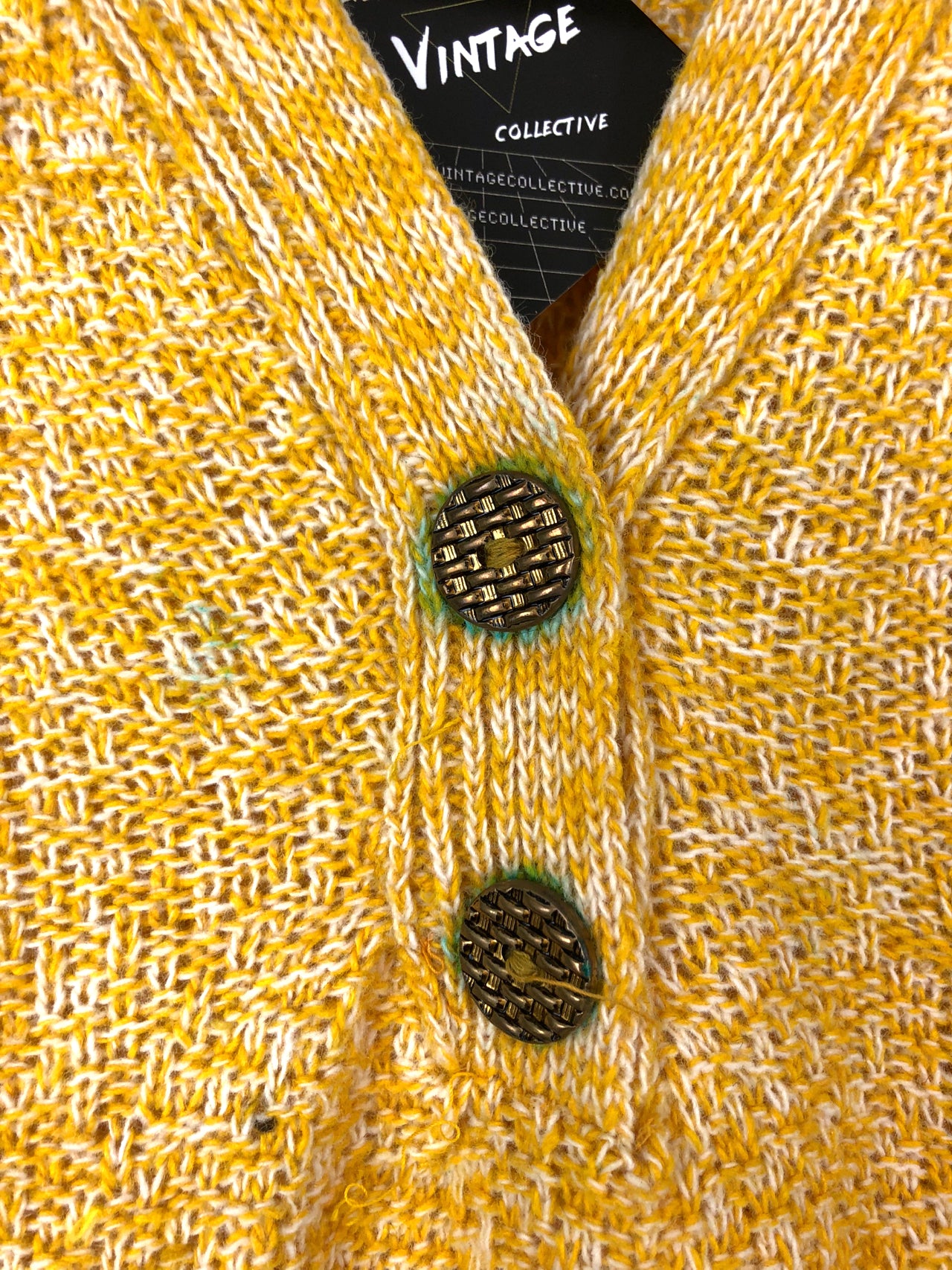 Scotch English Yellow Short-Sleeved Sweater - Yellow (Deadstock)