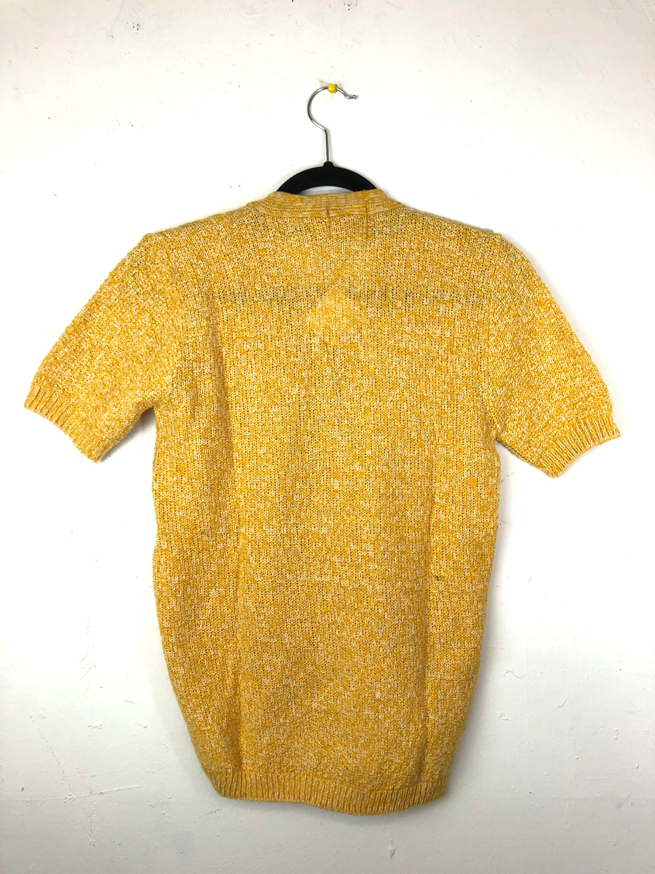 Scotch English Yellow Short-Sleeved Sweater - Yellow (Deadstock)