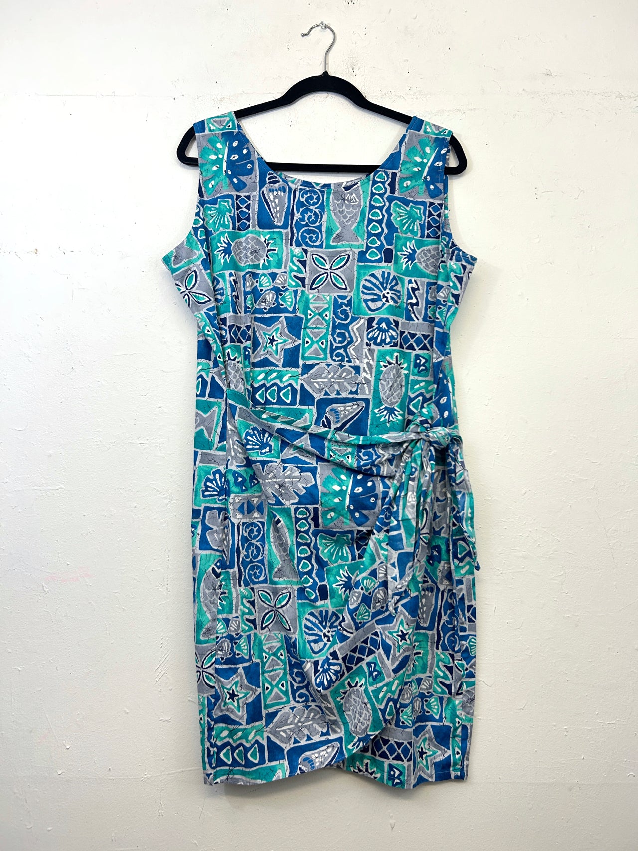 Hilo Hattie Hawaiian Tie Dress