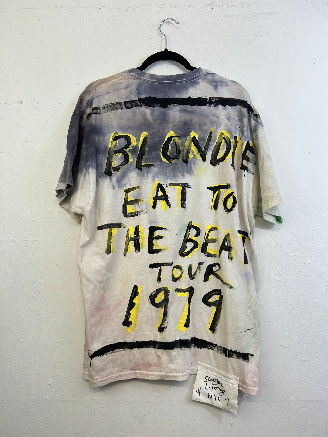 Vultures Atomic Blondie T-Shirt Hand-Painted by Scooter La Forge