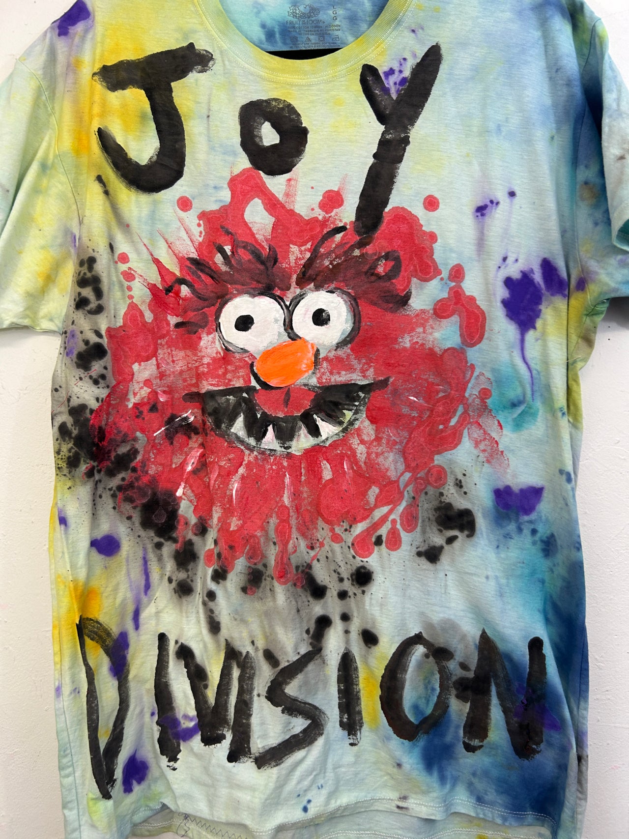 Joy Division T-Shirt Hand-Painted by Scooter La Forge