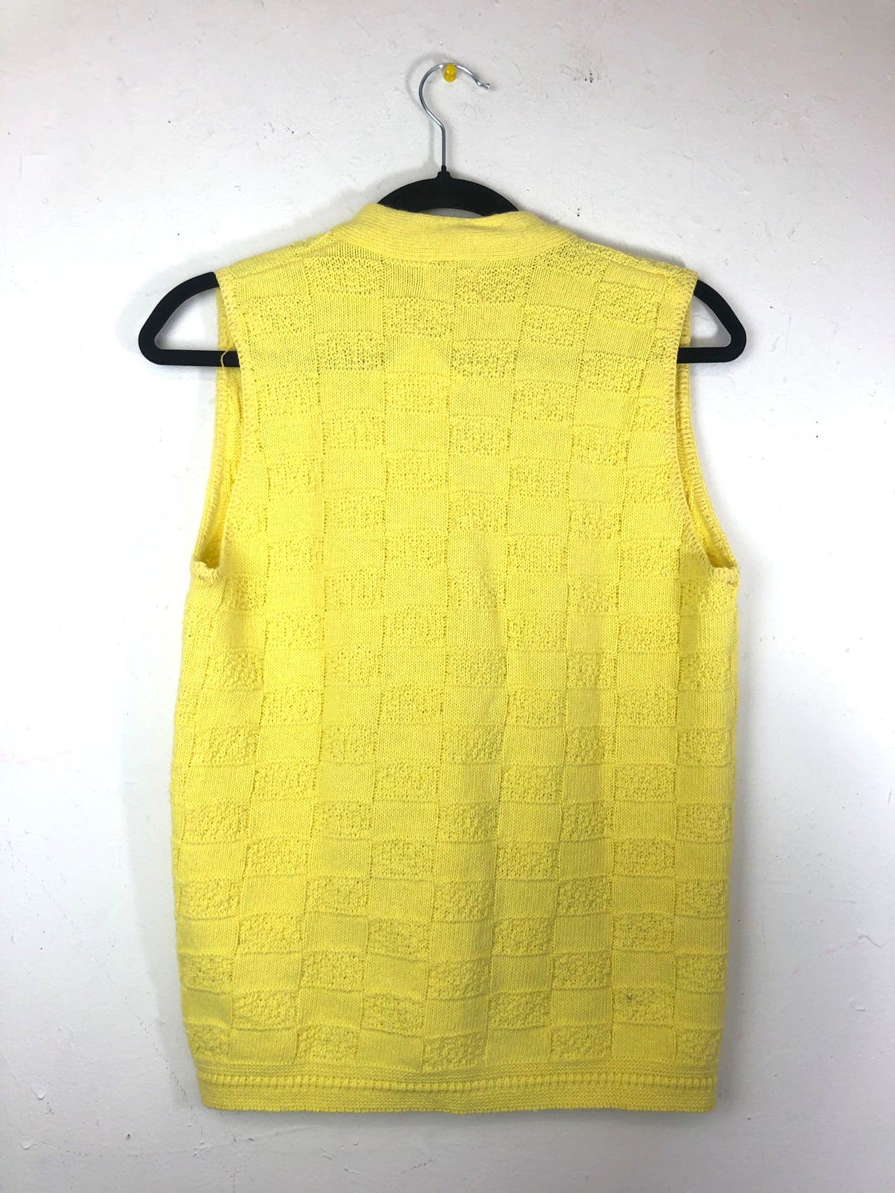 Scotch English Sweater Vest - Yellow