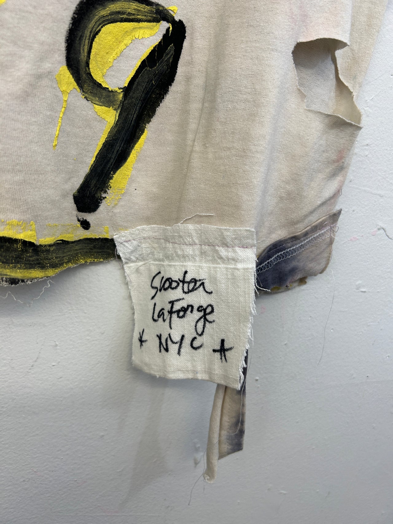 Vultures / Debbie Harry T-Shirt Hand-Painted / Hand-Distressed by Scooter La Forge