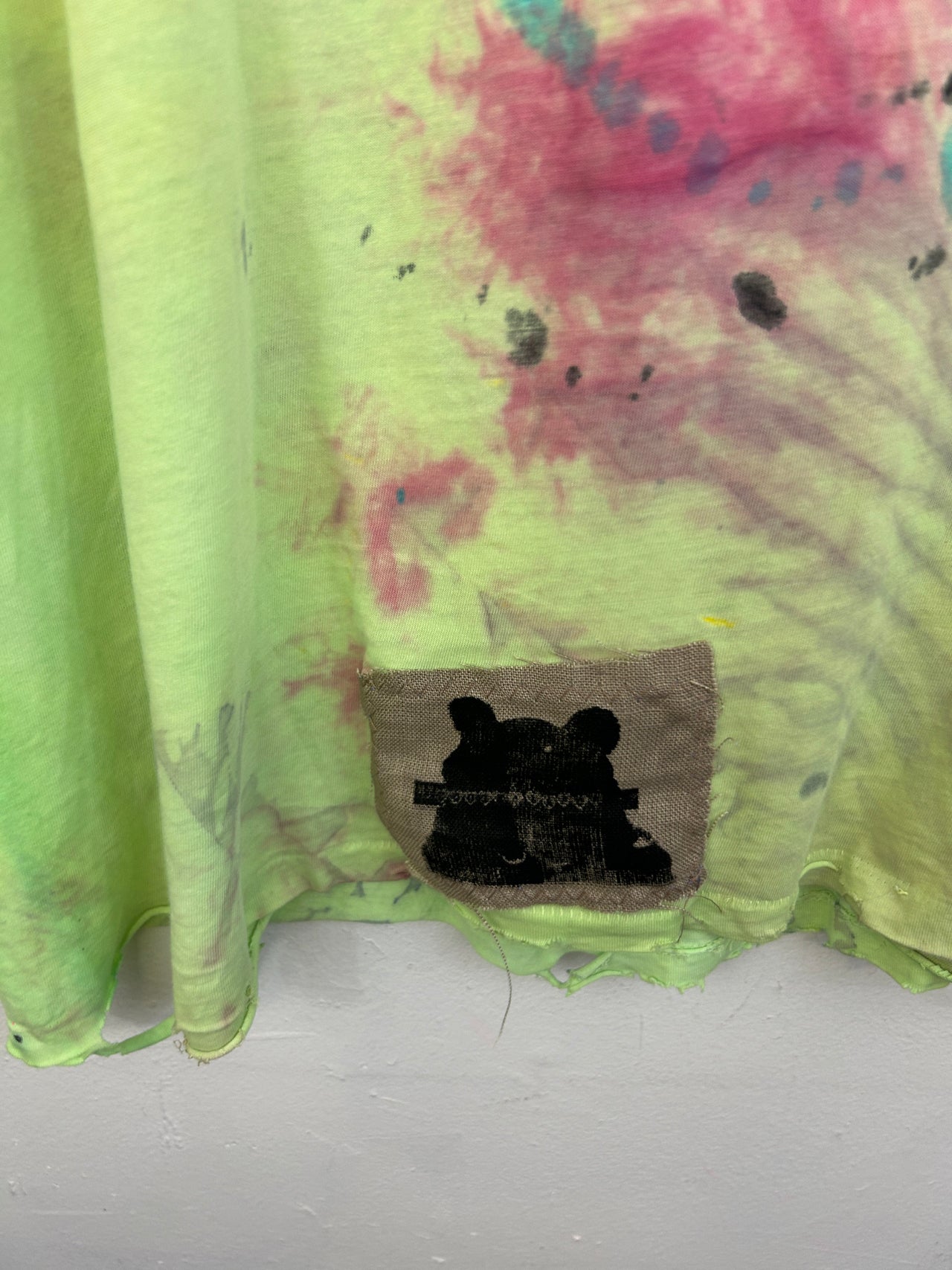 Clown T-Shirt #3 Hand-Painted by Scooter La Forge
