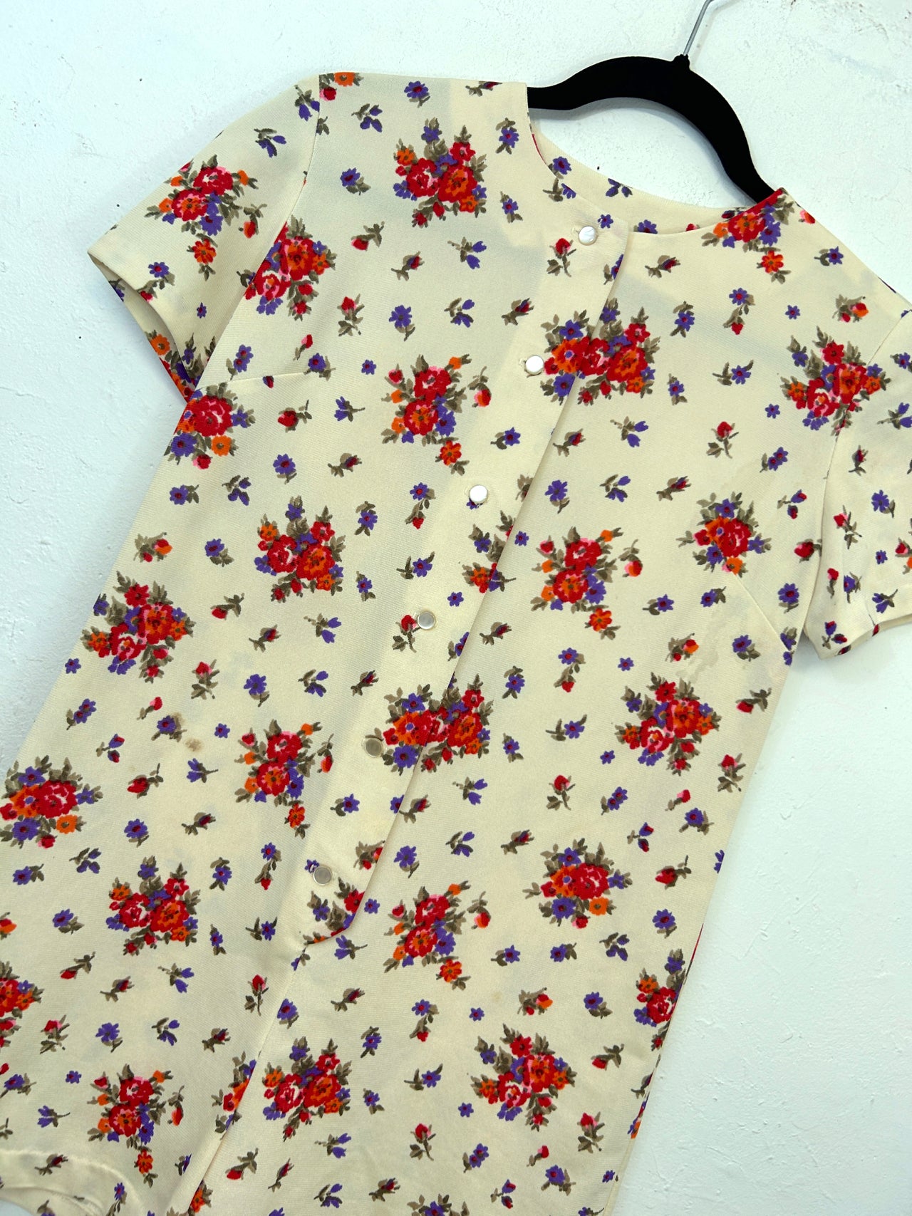 Floral 70s Romper