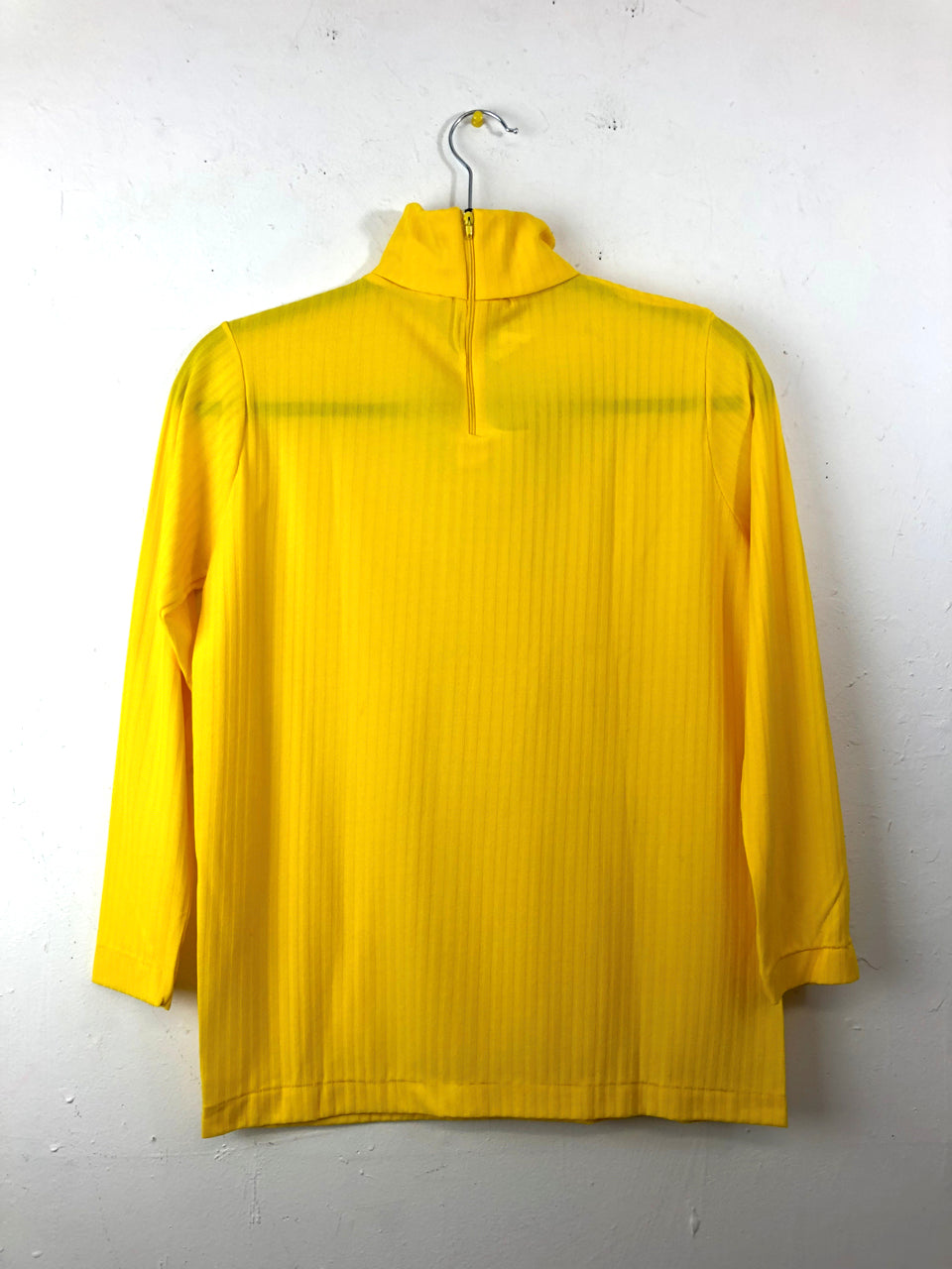 Helen Sue Ribbed Turtleneck - Yellow (Deadstock)