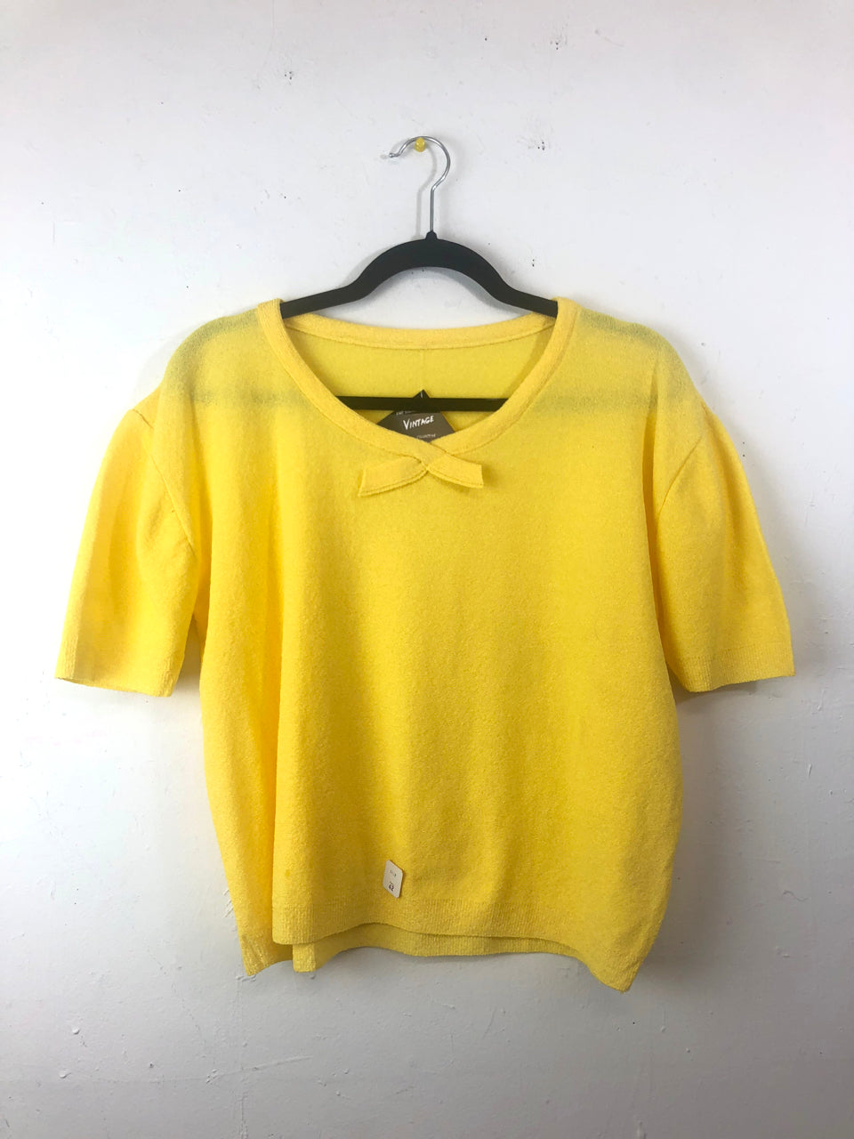 Scotch English Bow Top - Yellow (Deadstock)