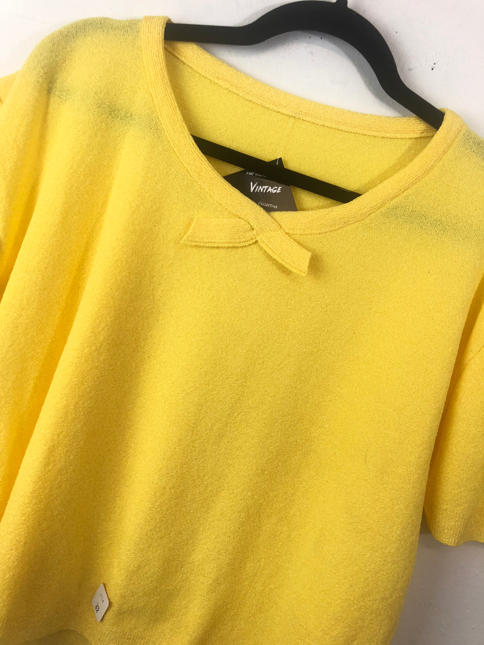 Scotch English Bow Top - Yellow (Deadstock)