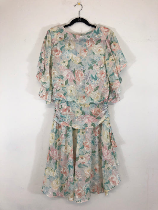 All That Jazz Floral 80s Party Dress