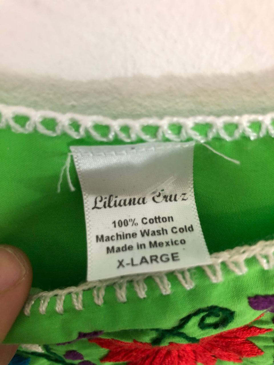 Liliana Cruz Embroidered Blouse