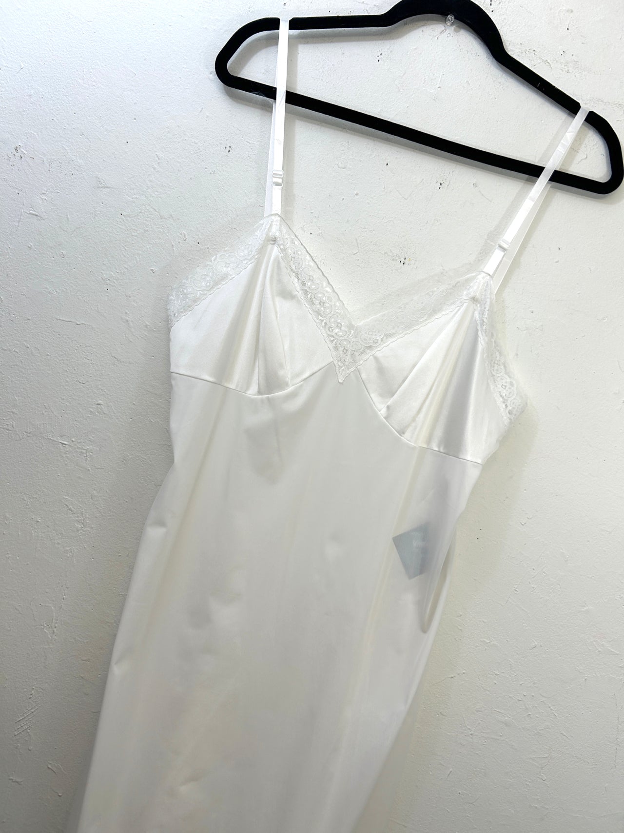 Vanity Fair White Slip Dress