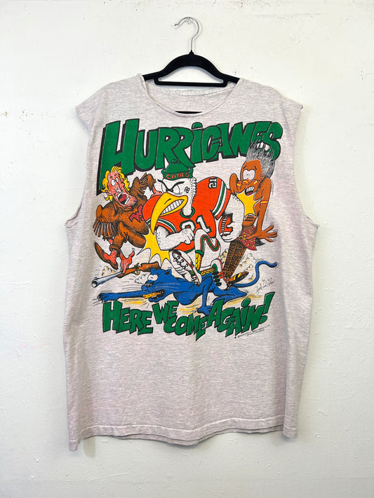 Miami Hurricanes Sleeveless T-Shirt