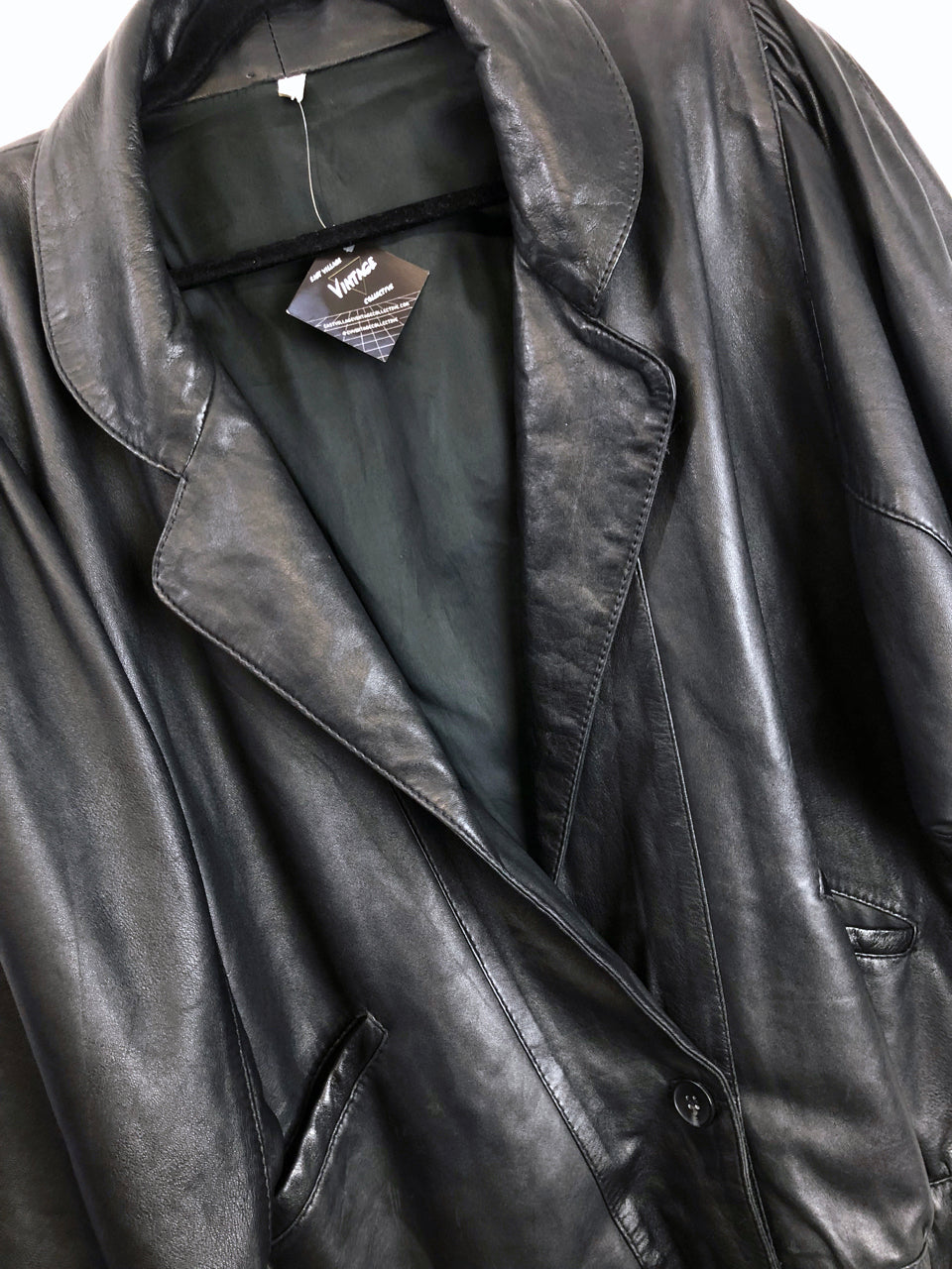 Black European Leather Jacket