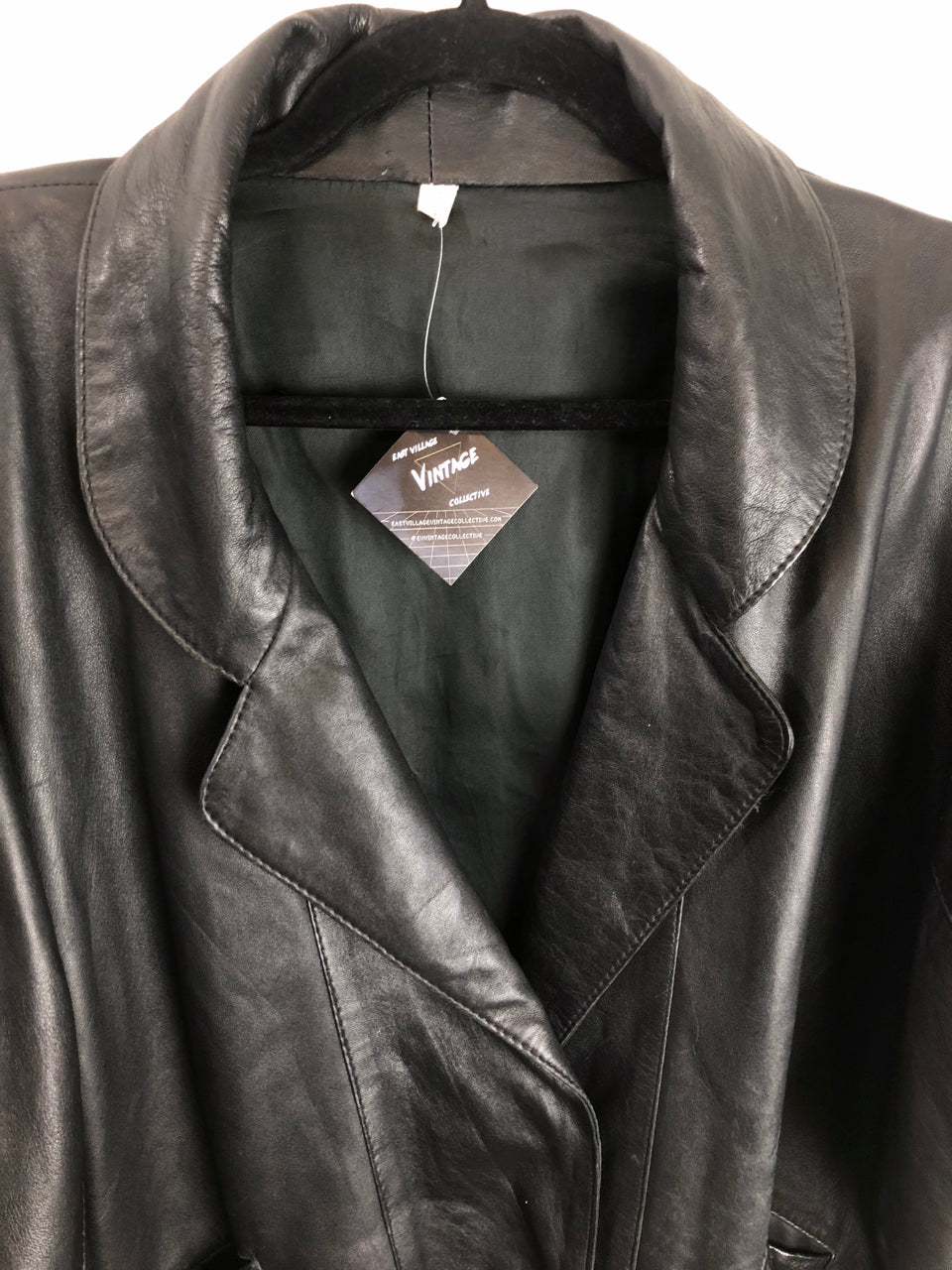 Black European Leather Jacket