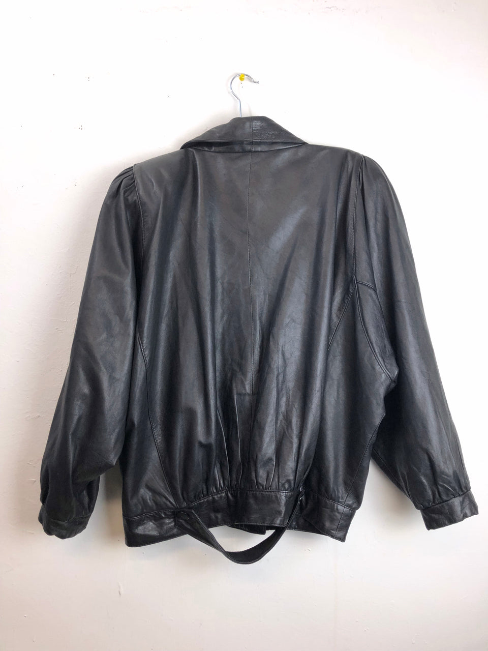 Black European Leather Jacket