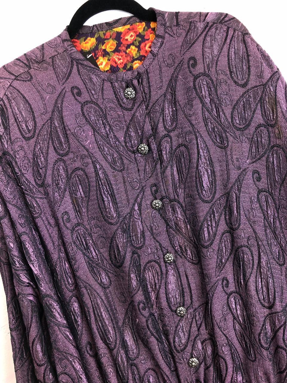 Purple Paisley Jacket