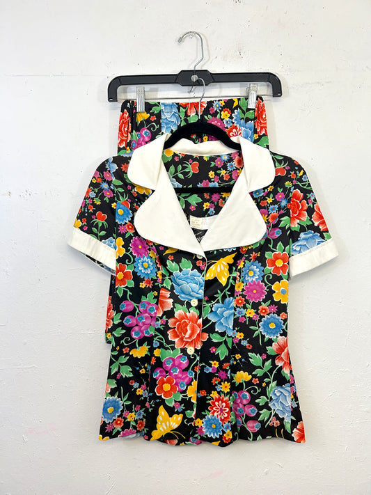 70s Skirt Set (2 pc)
