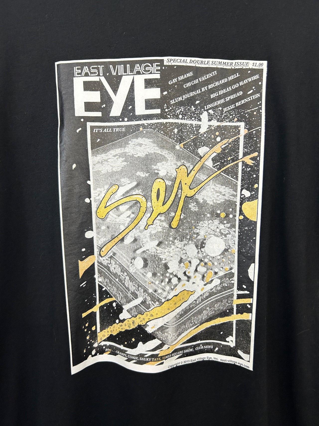 East Village Eye T-Shirt - Sex