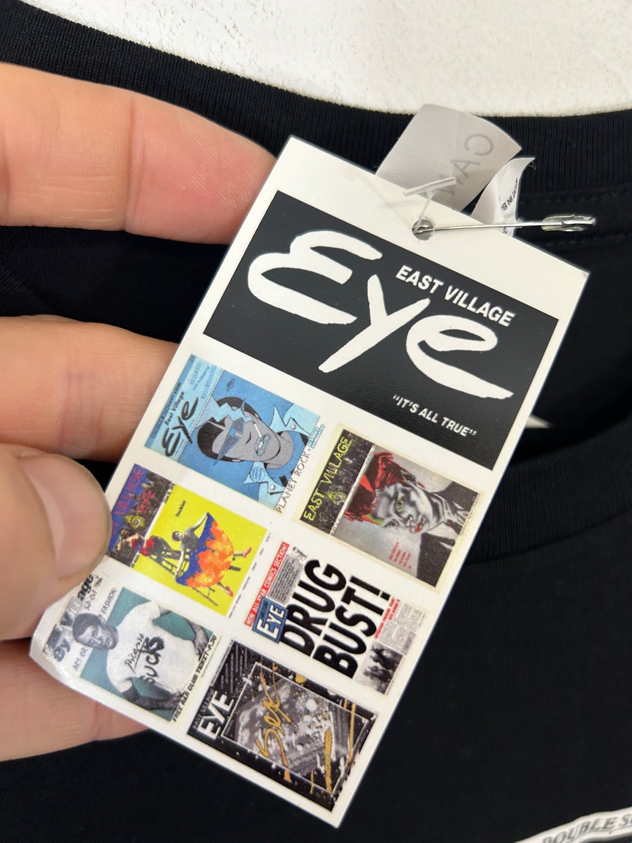 East Village Eye T-Shirt - James White (James Chance)