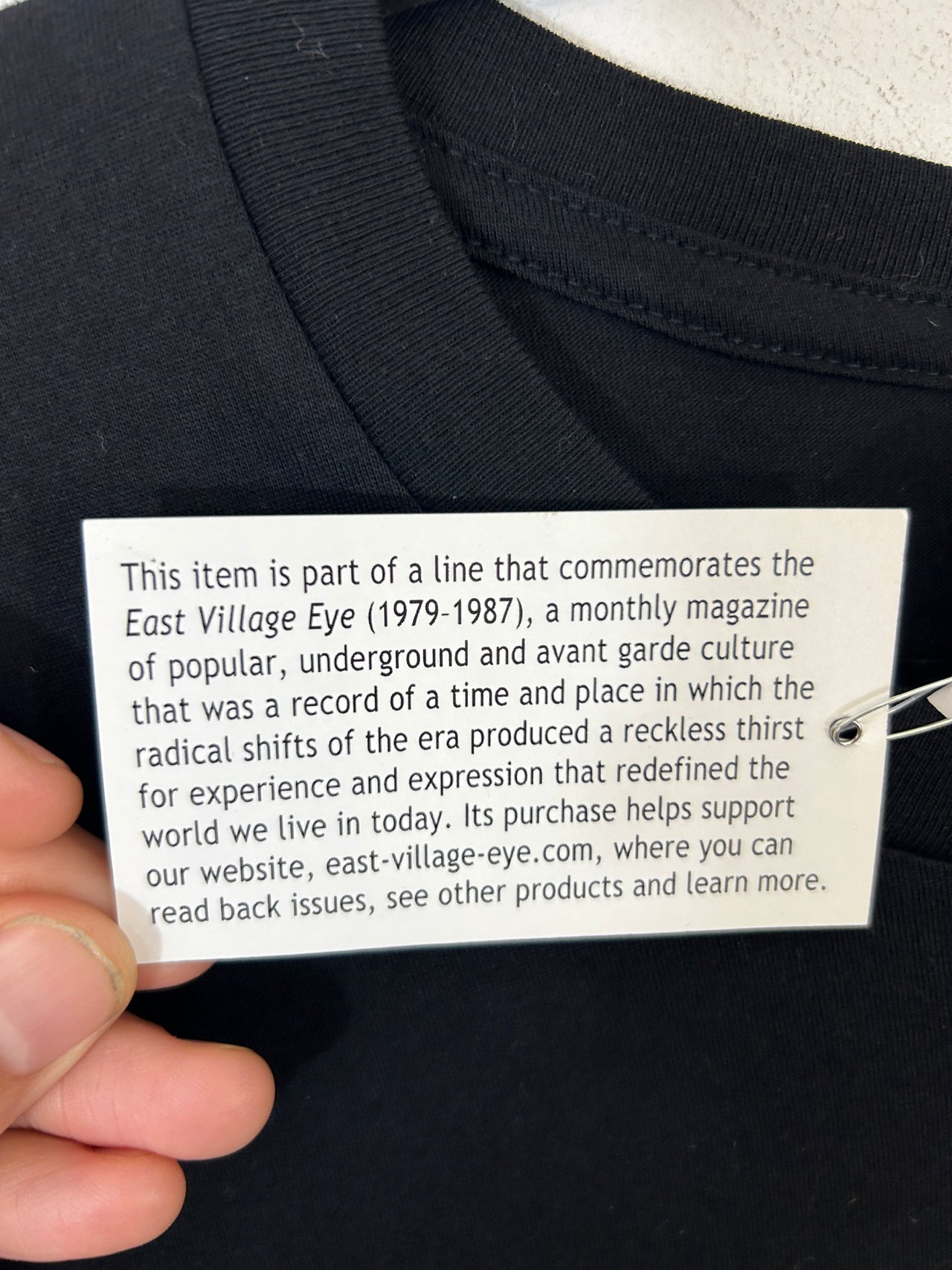 East Village Eye T-Shirt - Sex