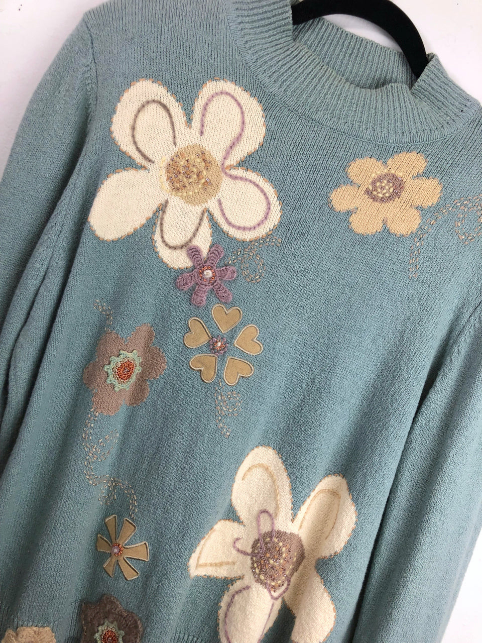 Alfred Dunner Flower Sweater