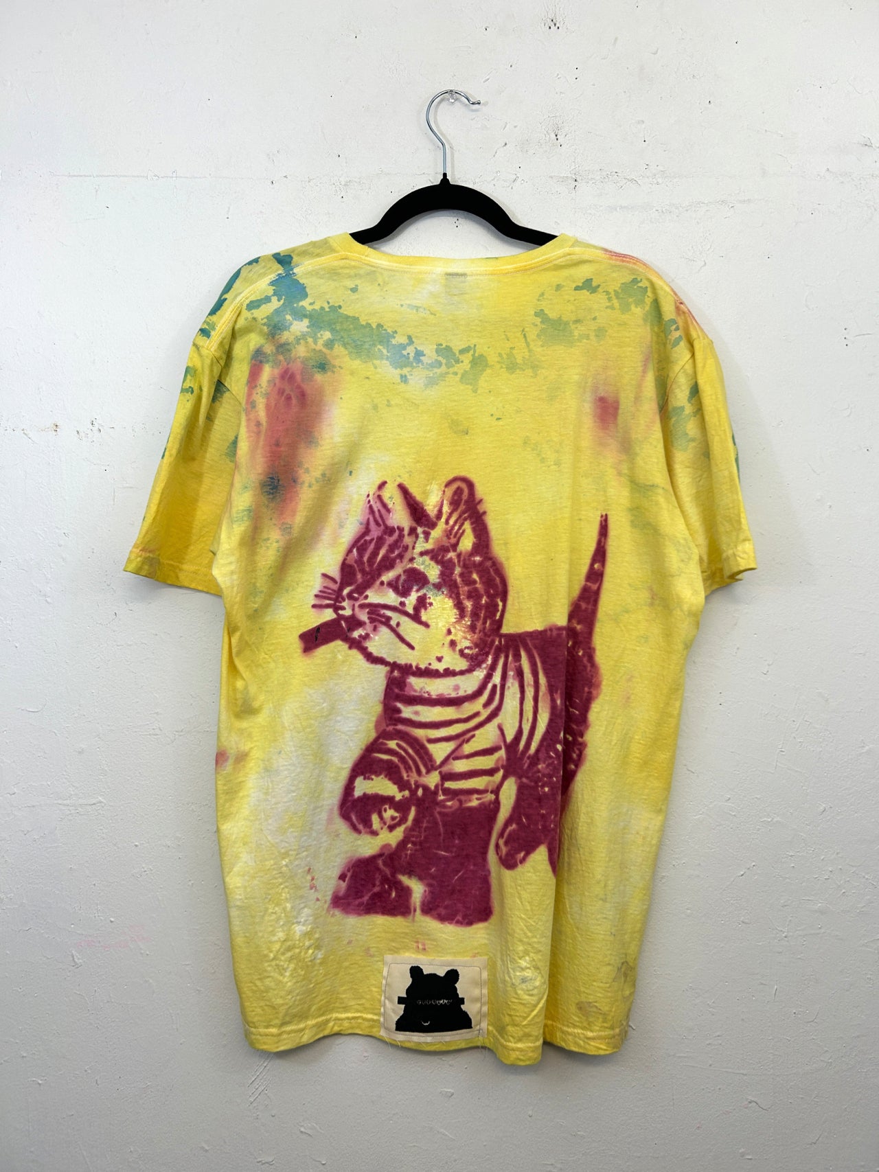 Shark T-Shirt Hand-Painted/Hand-Embellished by Scooter La Forge