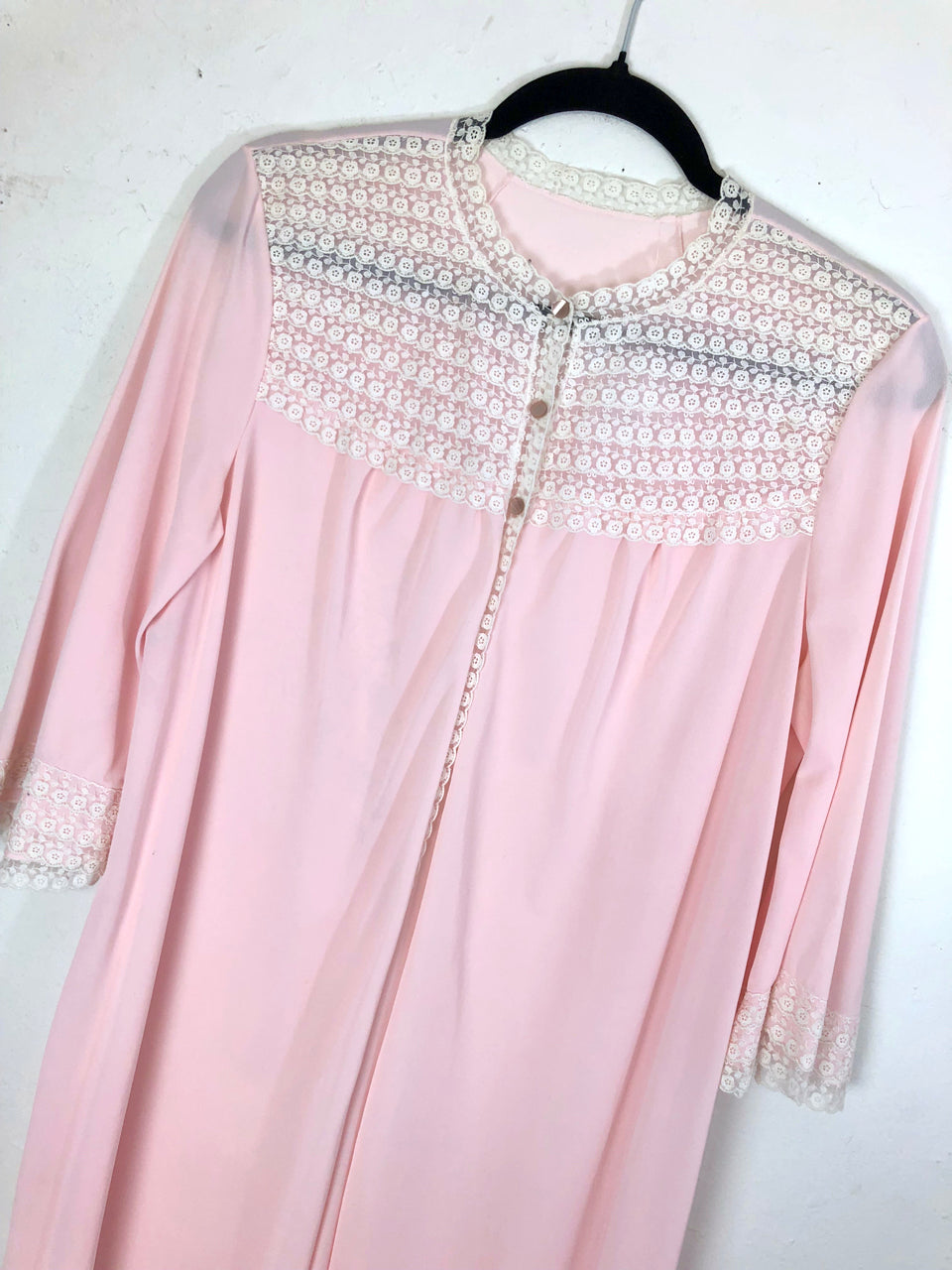 Pink 70s Nightgown/Robe