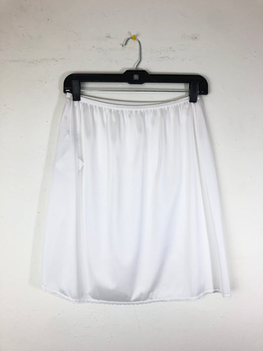 Vanity Fair Slip Skirt - White