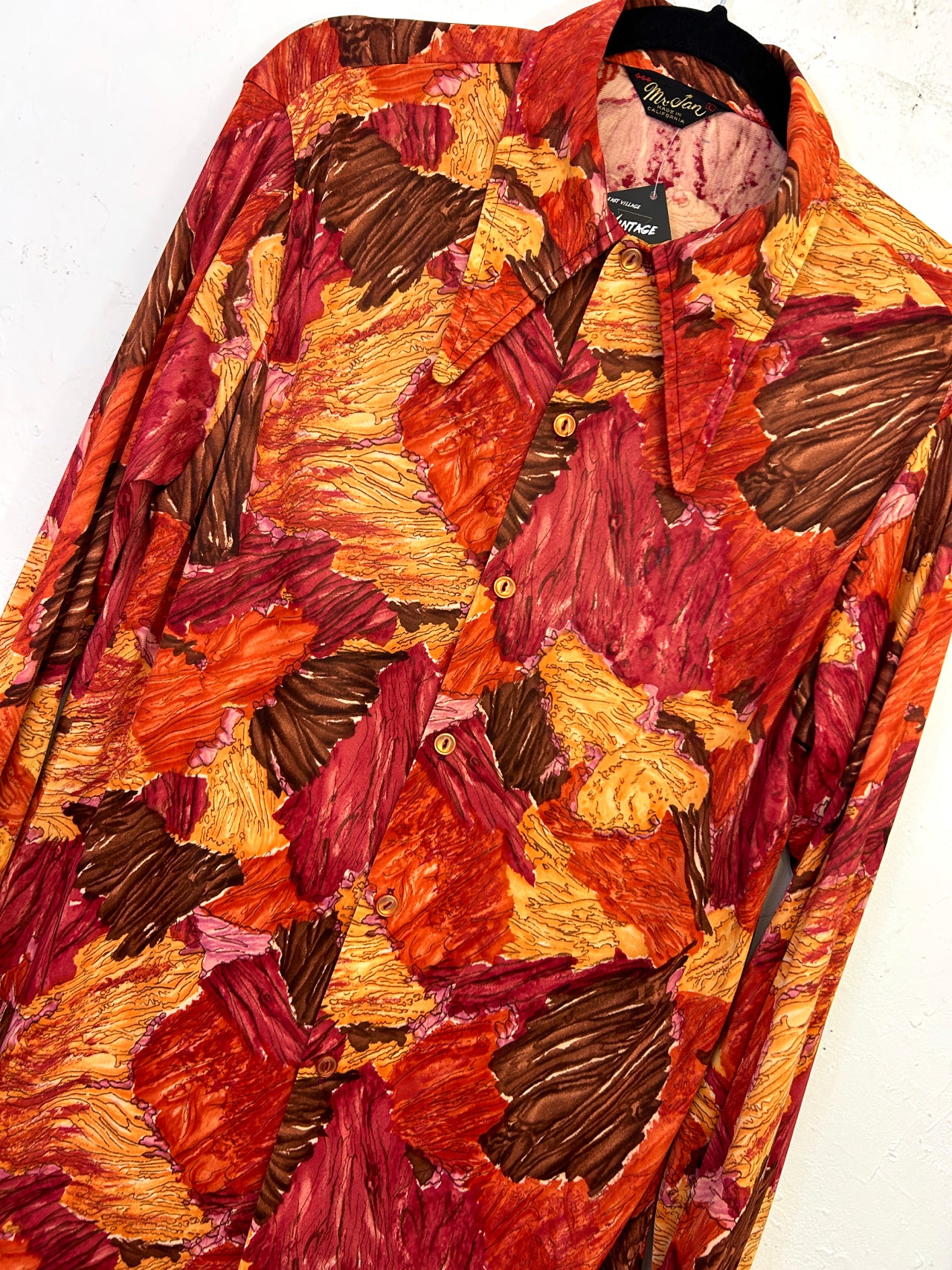 Mr Jan 70s Button Up Shirt