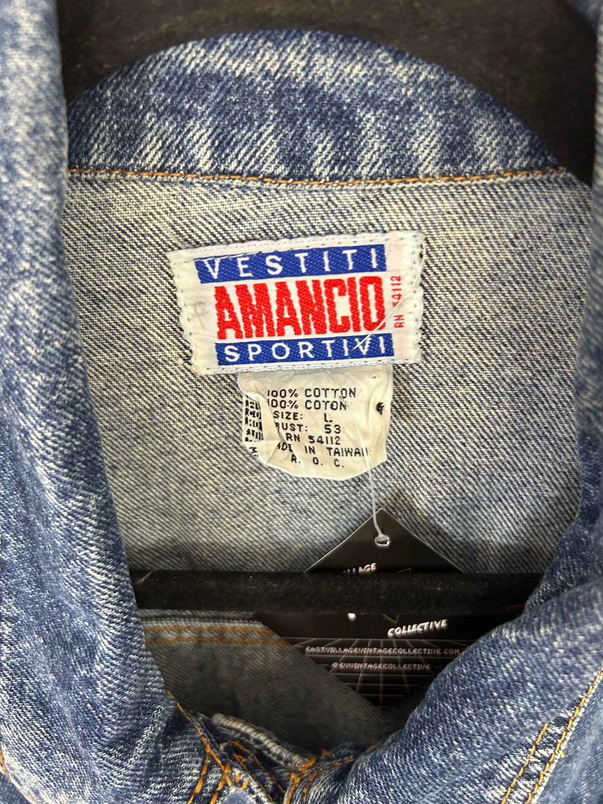 Vestiti Amancio Sportivi Denim Jacket