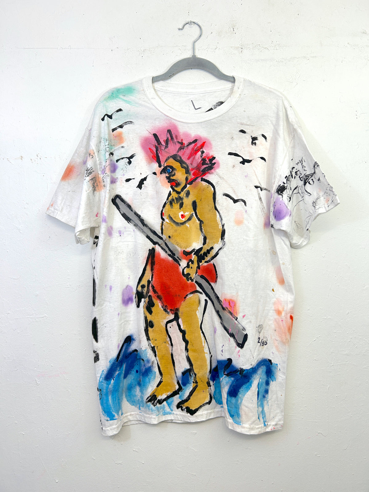 The Odyssey T-Shirt Hand-Painted by Scooter La Forge 2/30