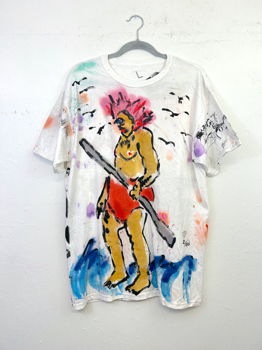 The Odyssey T-Shirt Hand-Painted by Scooter La Forge 2/30