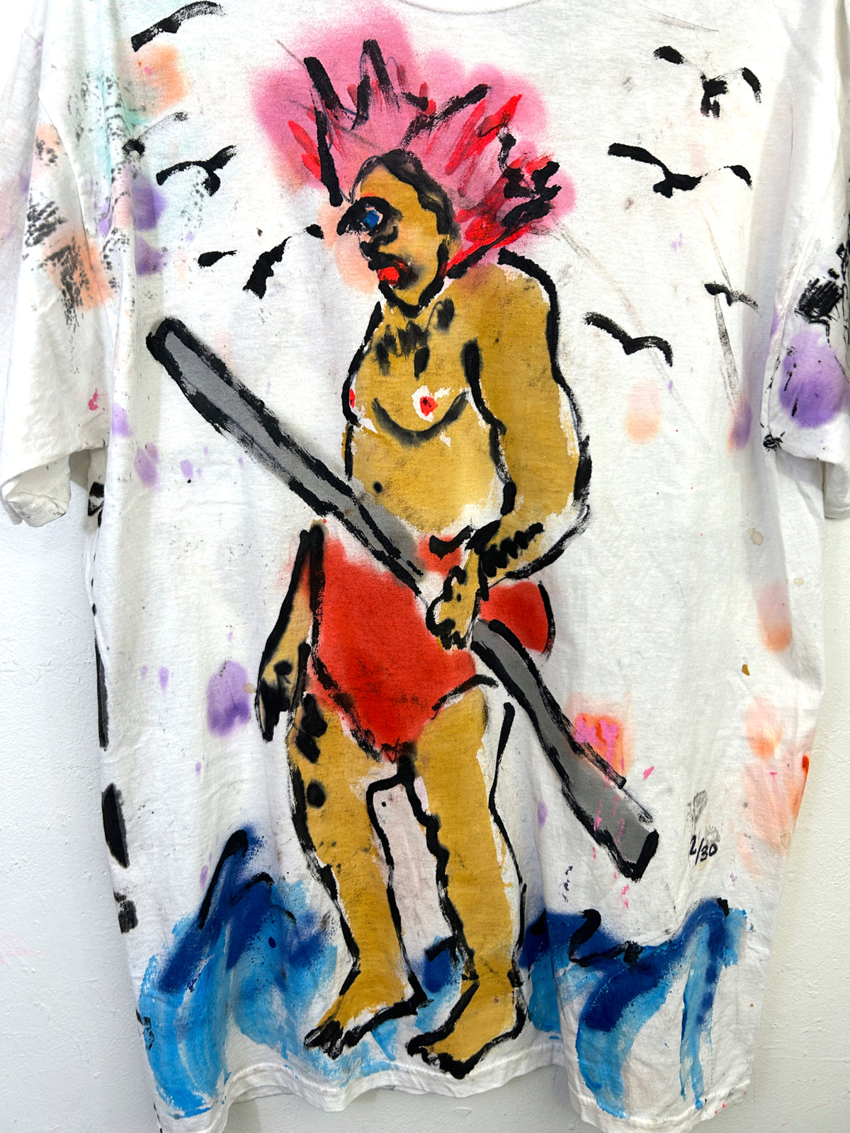 The Odyssey T-Shirt Hand-Painted by Scooter La Forge 2/30