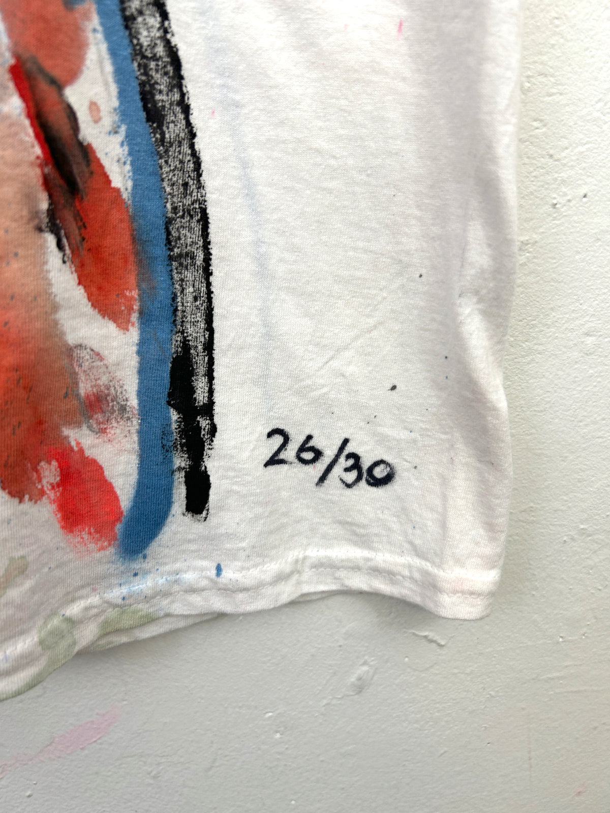 AOE Owl T-Shirt Hand-Painted by Scooter La Forge 26/30